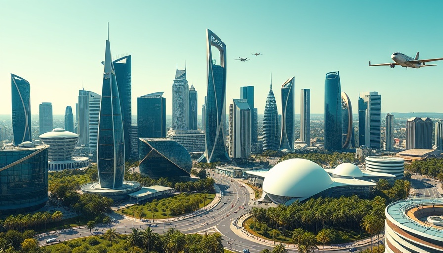 Futuristic Australia in 2125 with advanced cityscape and technology.
