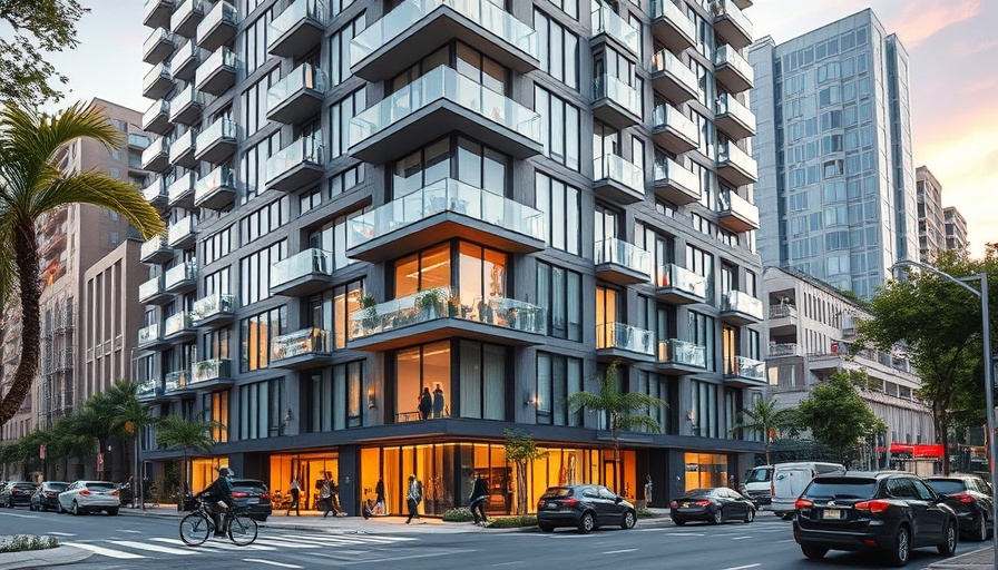 Modern apartment complex representing build-to-rent market Poland