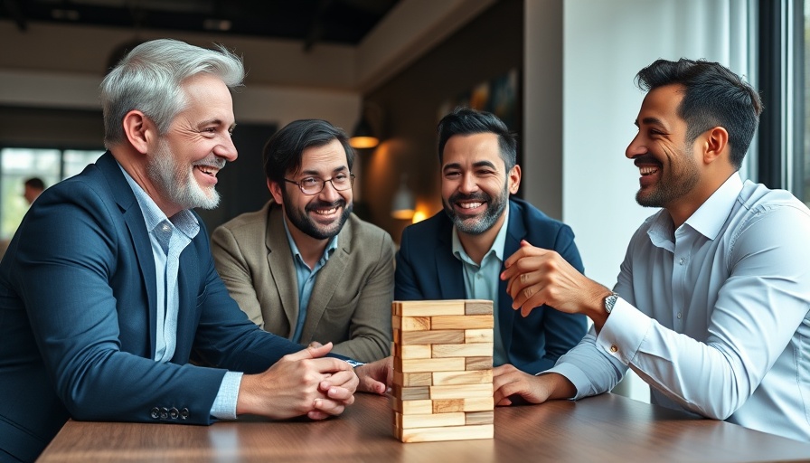 Group playing Jenga in a suburban Australian home, suburban living trends Australia.