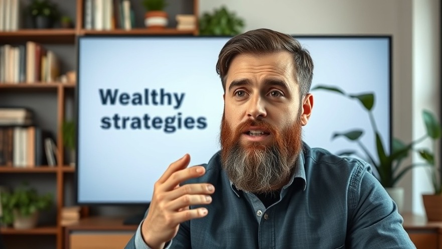 Bearded man discussing investment property strategies for houses for sale in Newcastle.