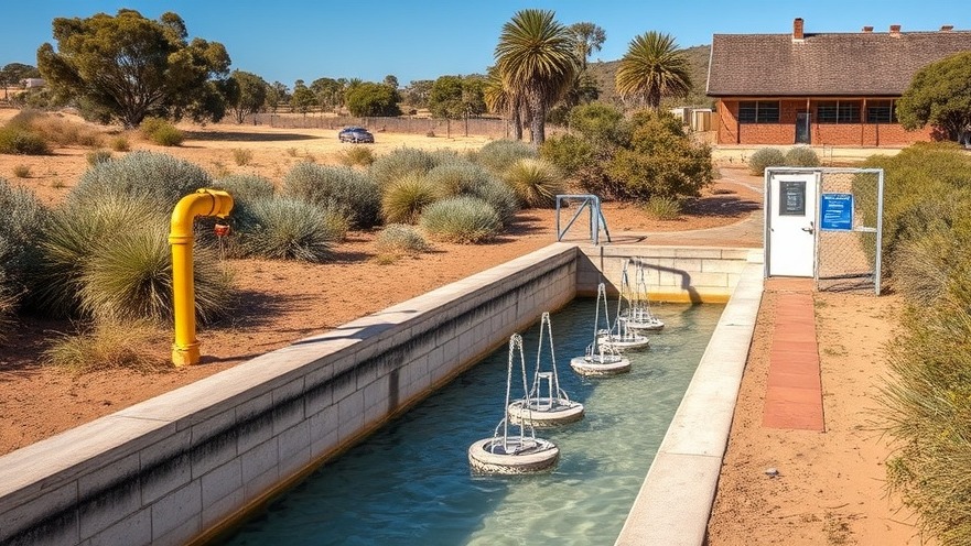Public water systems in Australia promoting dental health through fluoride safety.