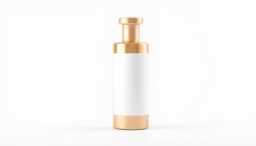 Topical exosomes for hair growth product bottle.