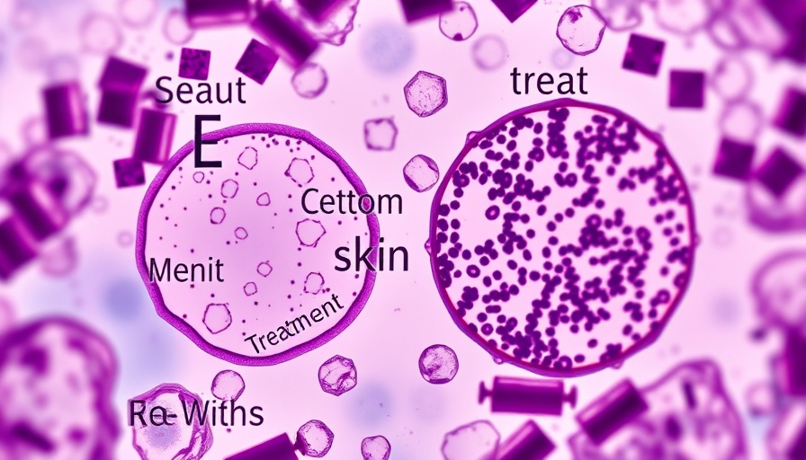Microscopic analysis for hair loss treatment research.