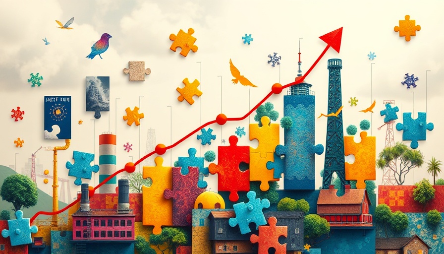 Conceptual art of rising autism rates linked to environmental causes.