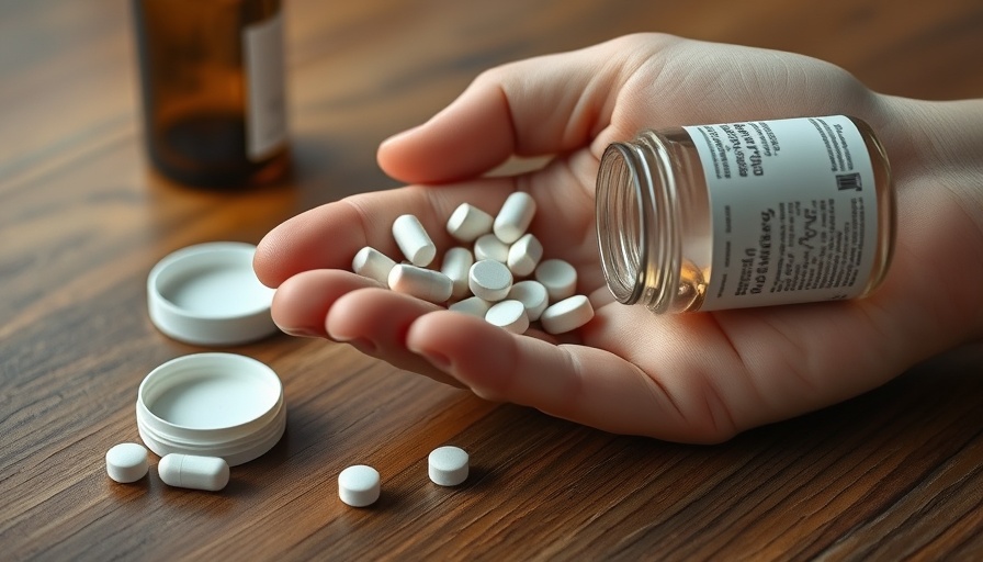 Hand holding sleeping pills highlighting insomnia disability risk.