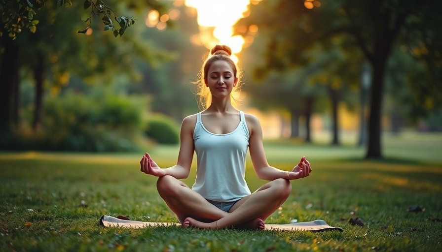 Serene yoga practice outdoors showcasing wellness lifestyle benefits.