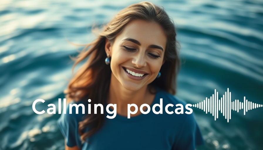 Loving-Kindness Meditation podcast graphic with serene woman.