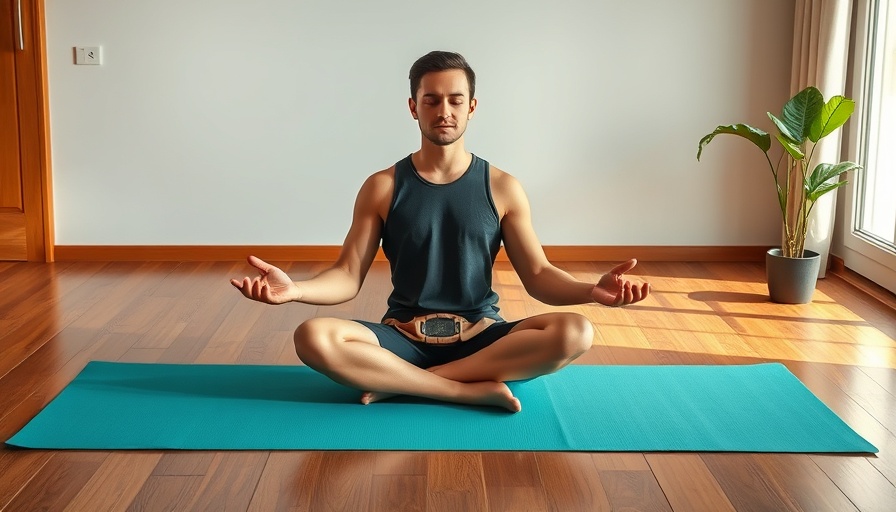 Mindfulness meditation practice with serene mood in peaceful indoor setting.