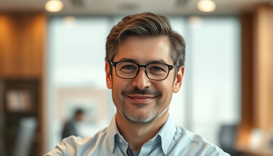 Portrait of a confident middle-aged man in professional attire, related to leadership development and management strategies.