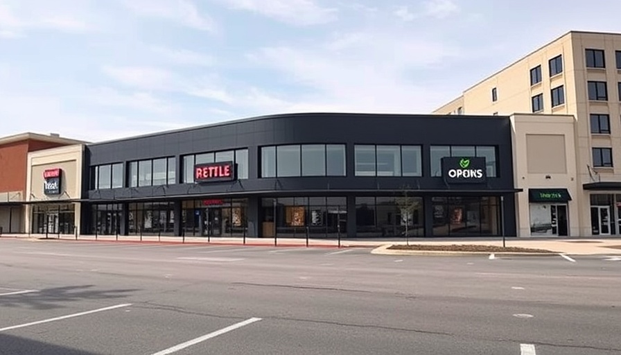 Modern retail strip mall for lease in restaurant industry news.