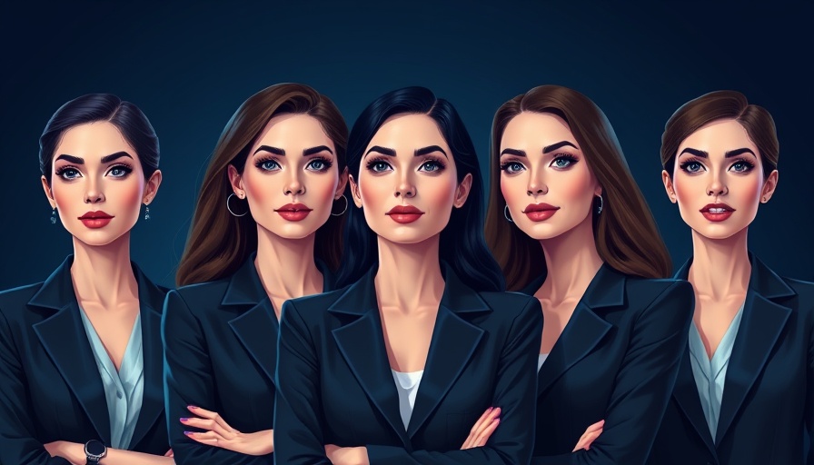 Confident business women, future of business illustration.