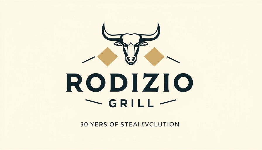 Rodizio Grill logo celebrating 30 years, restaurant industry news.