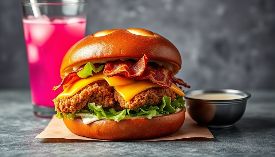 Crispy chicken sandwich and pink drink from Chick-fil-A fall menu 2025