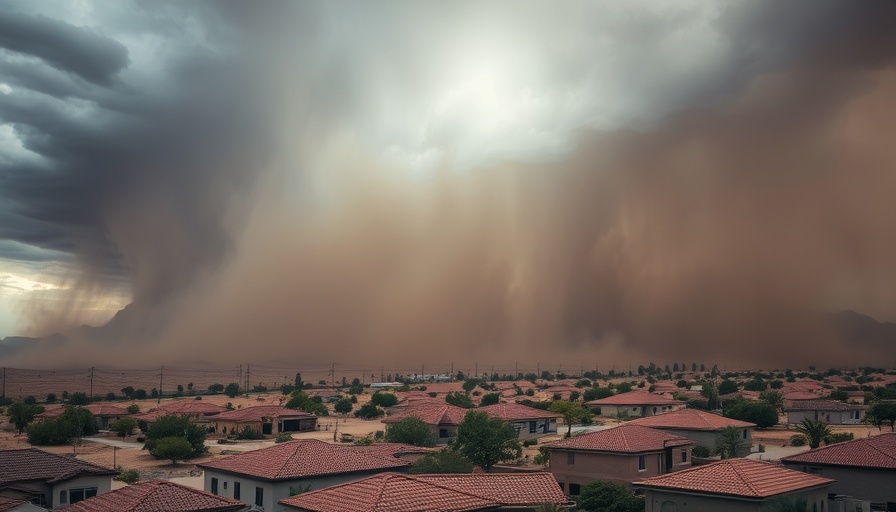 Dust storm flight diversions Phoenix during massive storm.