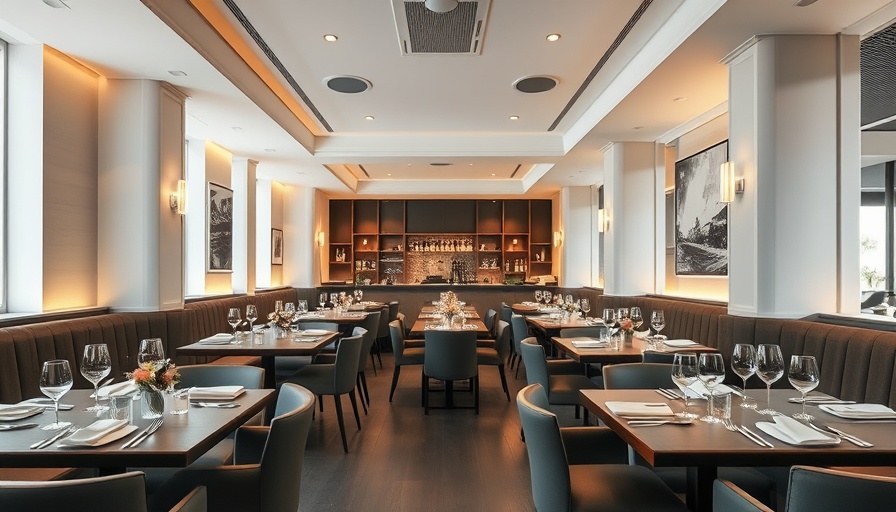Modern restaurant interior with elegant decor for buy-side carve-out in restaurants.