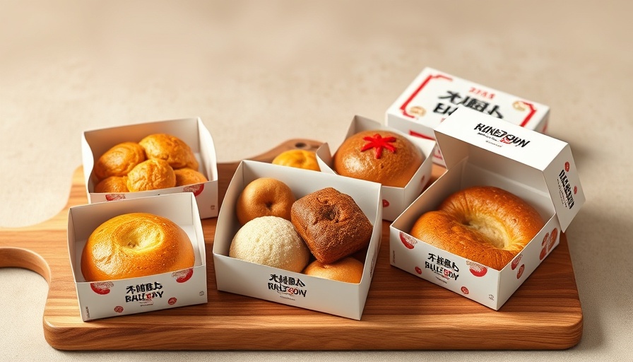 Chinatown Bakery Rebranding packaging featuring modern designs.
