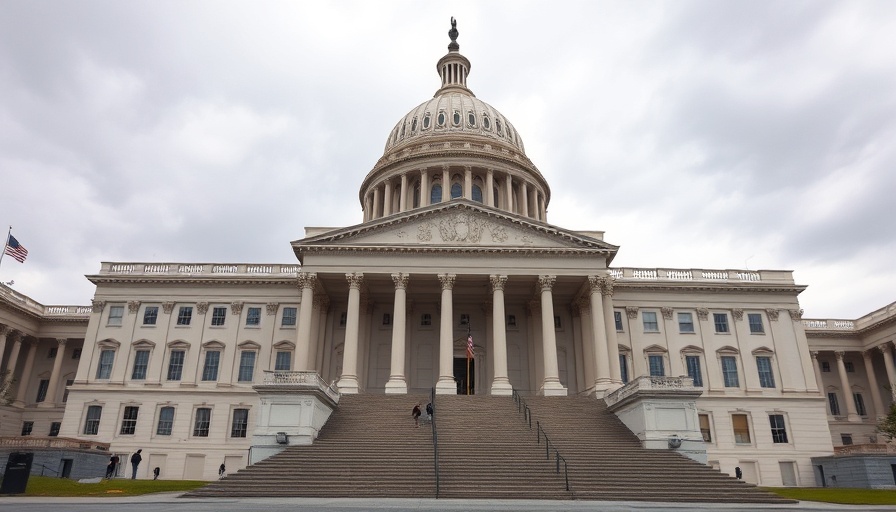 U.S. Capitol building symbolizing government power and potential shutdown impact.