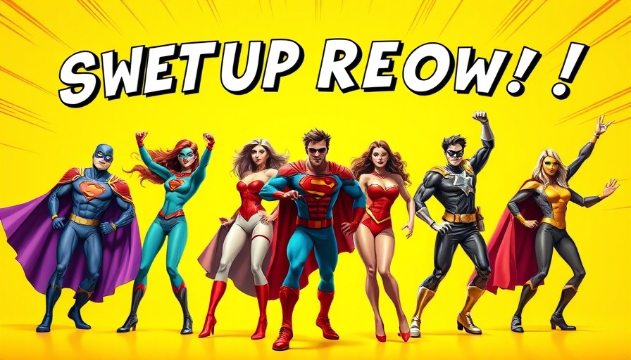 Superheroes symbolize distributed leadership in business management.