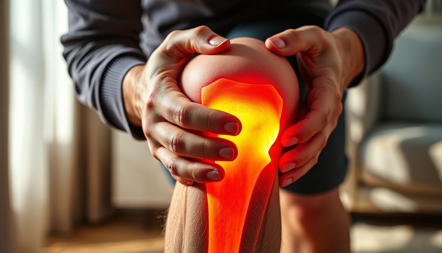 Non-drug therapies for knee osteoarthritis visualization.