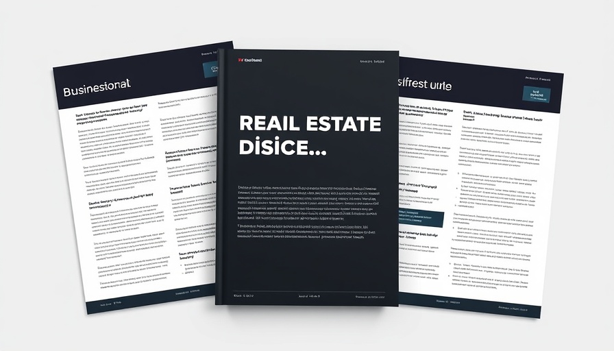 AI tools for small business in real estate guide with sleek design.