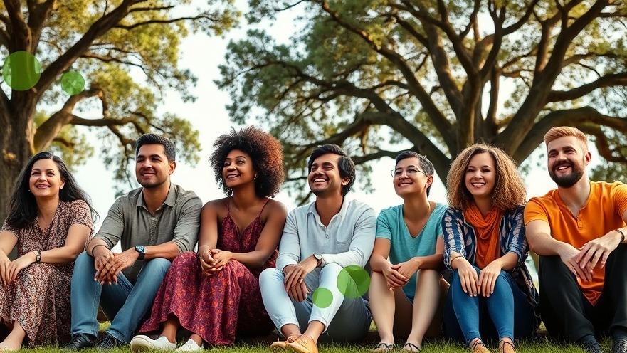 Diverse individuals enjoying nature, showcasing Sustainable Innovation and DEI in hospitality.