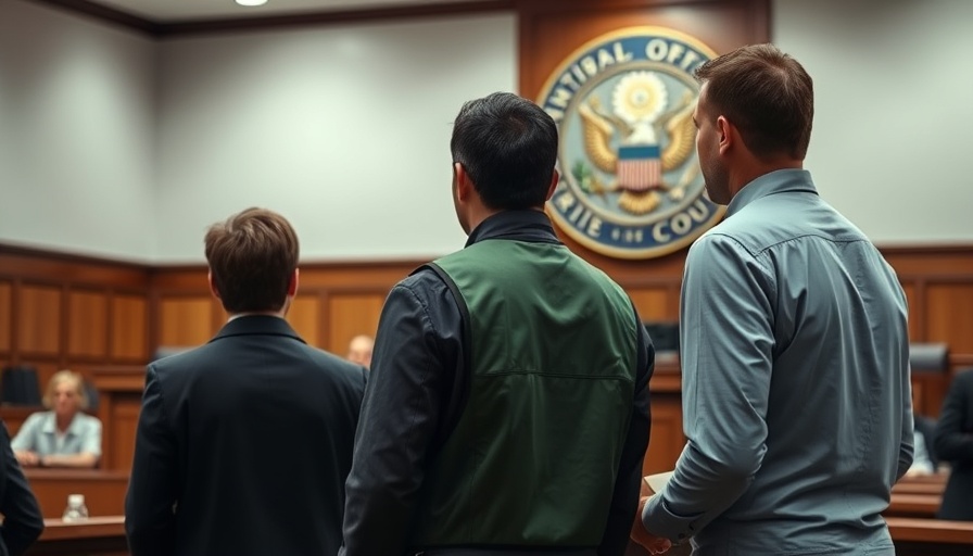 Legal proceeding related to Miami shootout incident in courtroom.