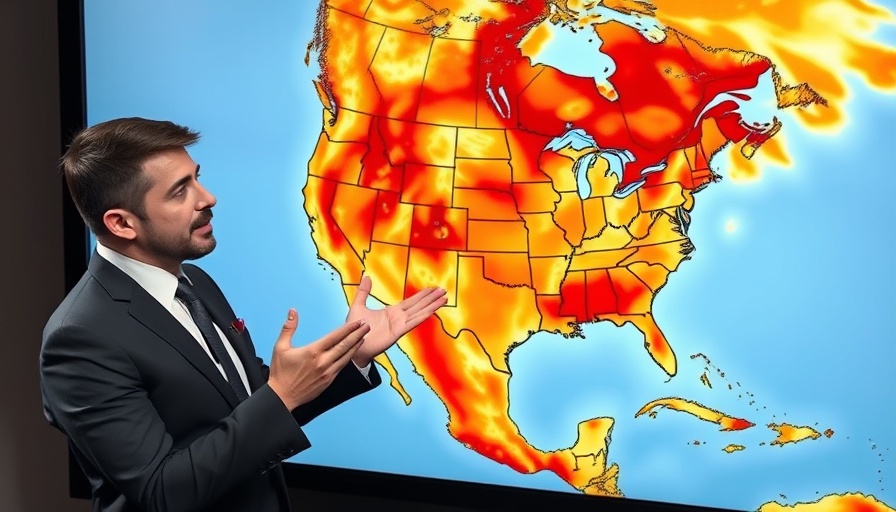 Meteorologist discusses South Florida dangerous heat levels on map.
