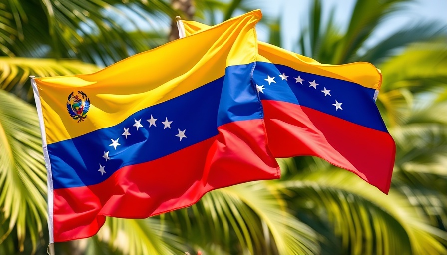 Venezuelan flags waving, symbolizing end protections for Venezuelans.