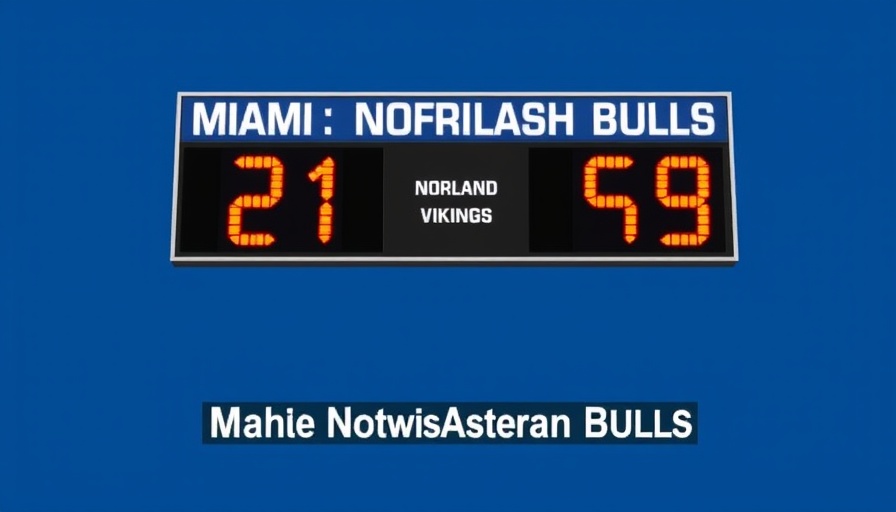 Miami Northwestern football victory over Miami Norland with score 49-21.