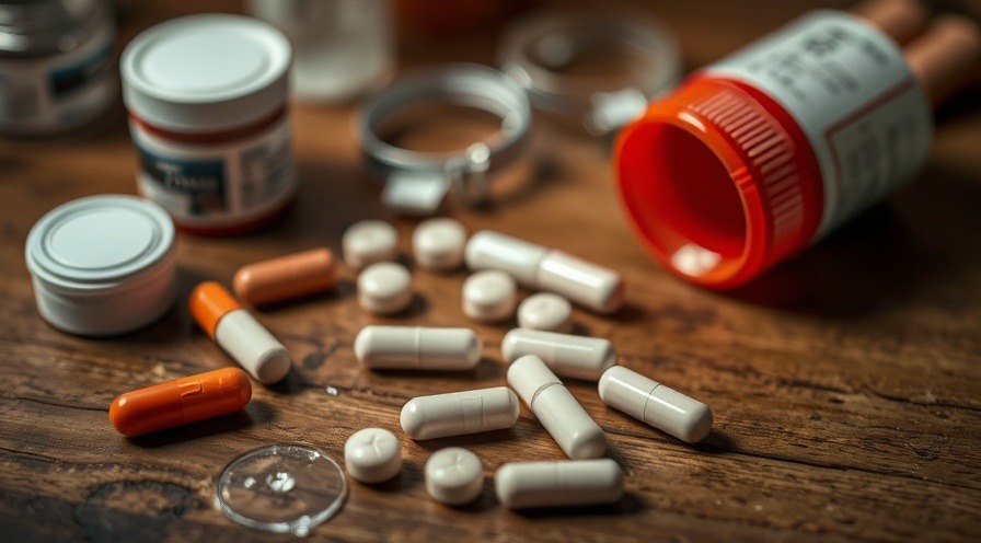 Drug paraphernalia related to drug arrests in North Carolina, including fentanyl seizure.