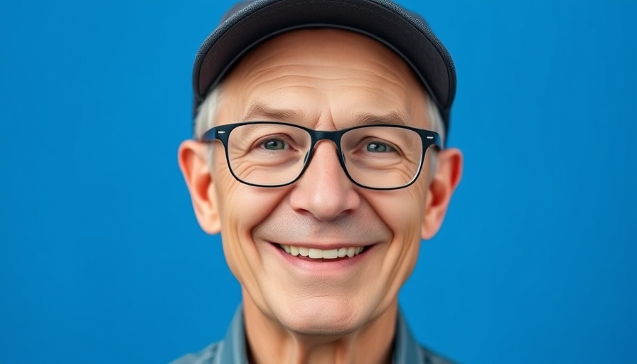 Older man discusses easy eBay listing with phone