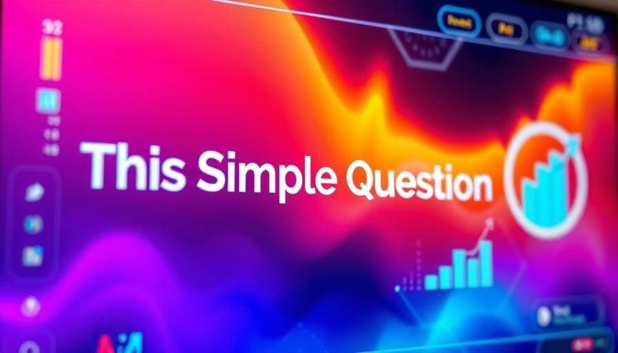 AI platform interface for creative presentations with vibrant design.