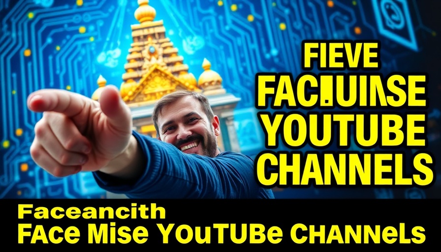 Faceless YouTube channel concept, make money without showing face.