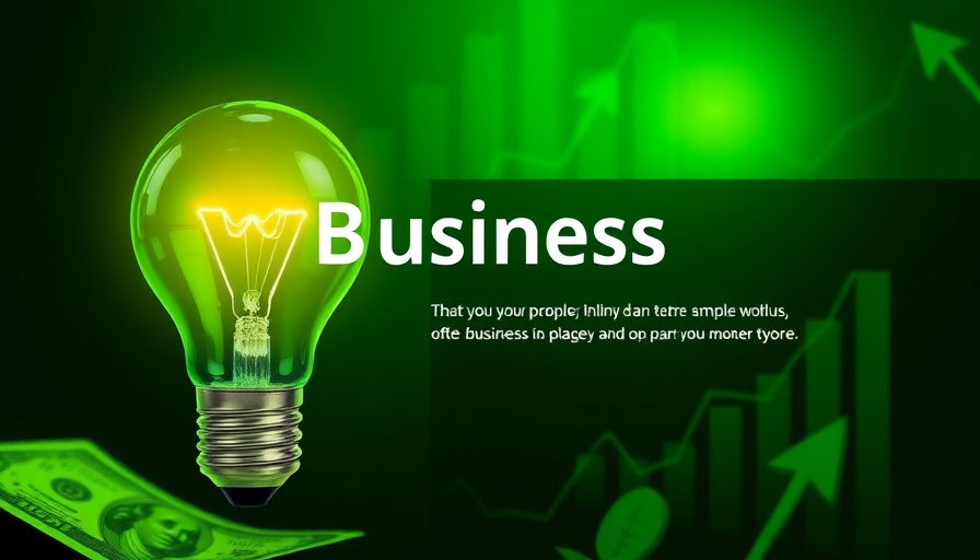Make money online business concept with green theme and light bulb.