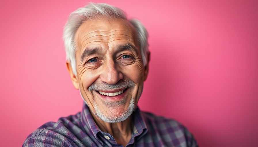 Elderly man gives advice on reselling with bold text overlay.
