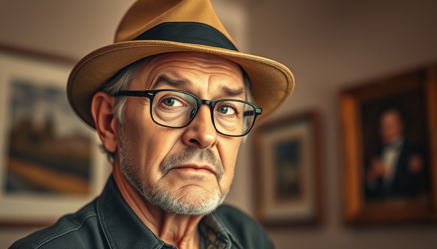 Retirement advice: thoughtful man indoors discusses the good and bad.