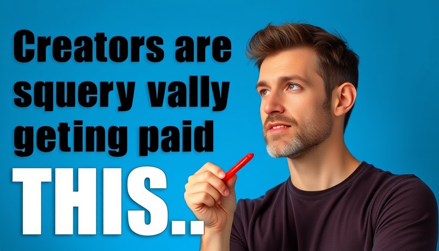Instructor explaining making money on YouTube with emphasis.