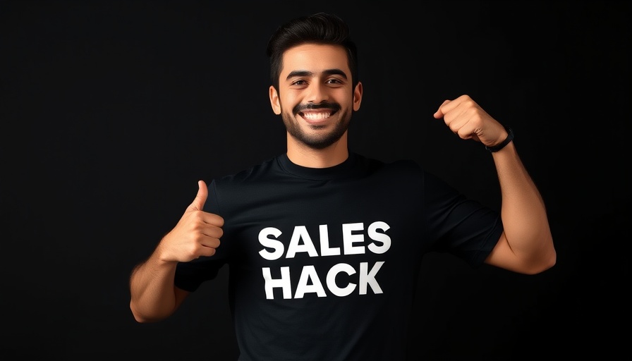 Bump Sales Strategy to Increase Income: Person smiling, sales hack shirt.