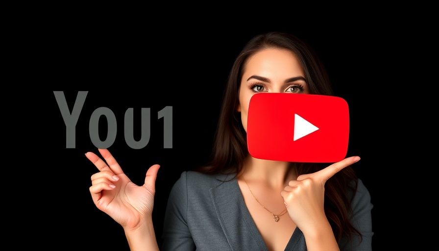 Woman gesturing at YouTube logo and dollar symbol, Make Money with a New YouTube Channel