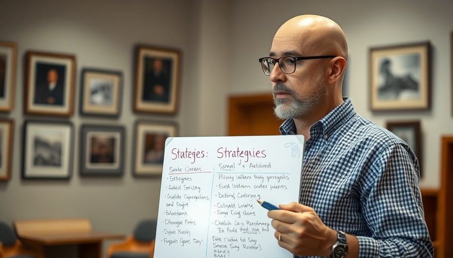 Man discussing early retirement savings strategies with a whiteboard.