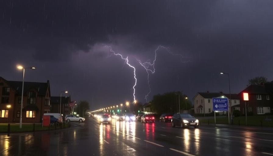 Live: Heavy downpours on the cards with thunderstorm alerts in force