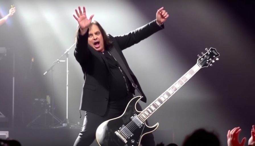 Watch: Ozzy Osbourne make epic sit-down entrance at his final ever show
