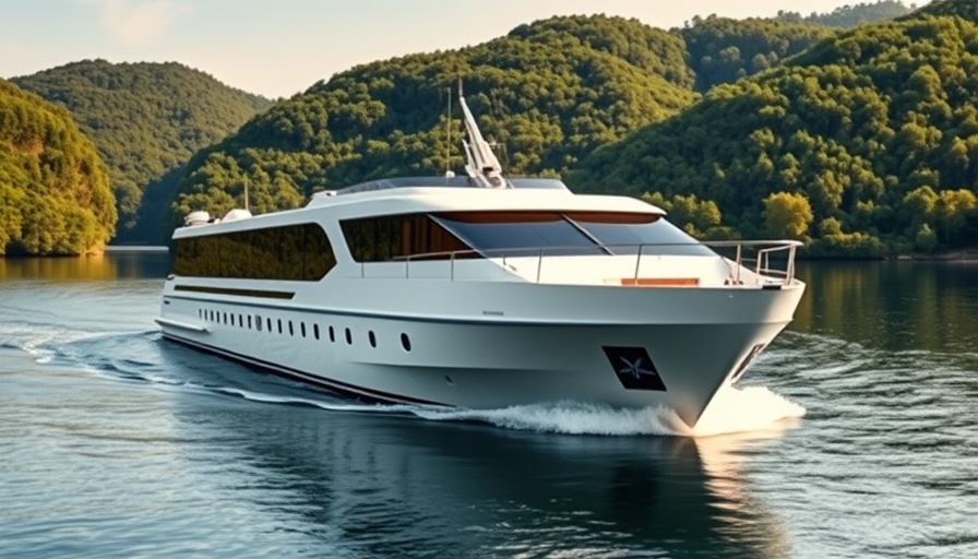 Viking River Voyages in India showcasing luxury cruise ship on serene river.