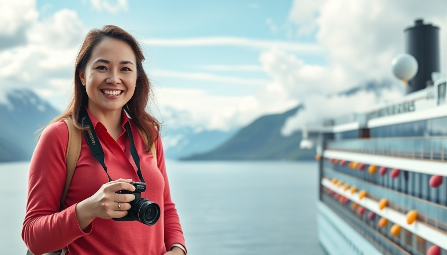 Alaska cruise preparation tips with scenic landscapes and cruise ship view.