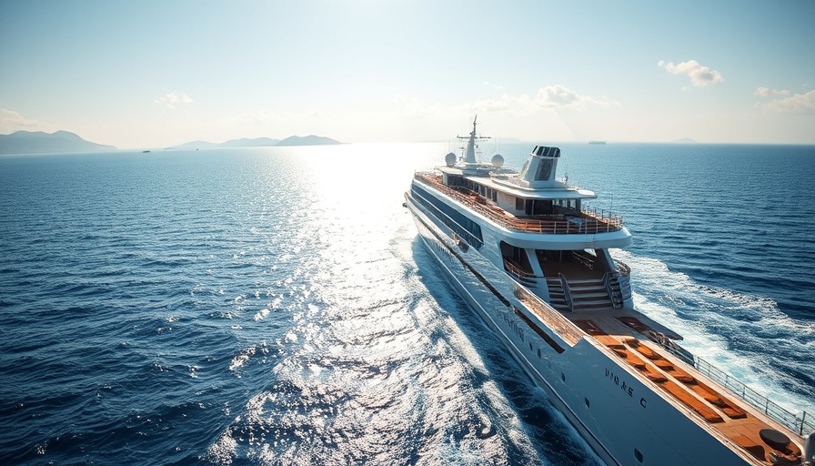 Luxurious cruise ship on serene waters for best cruises around Japan.