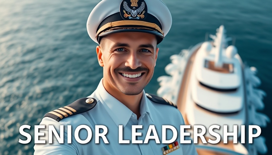 Captain Duncan Holroyd Joins Four Seasons Yachts leadership team portrait.