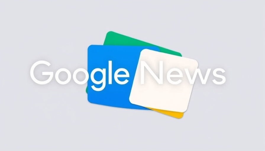Colorful Google News icon design.