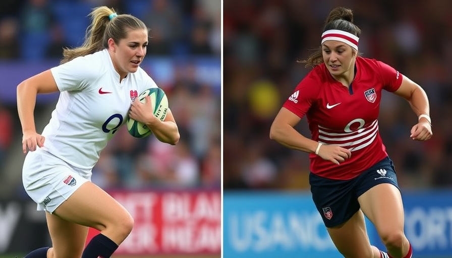 England v United States - Women's Rugby World Cup opener