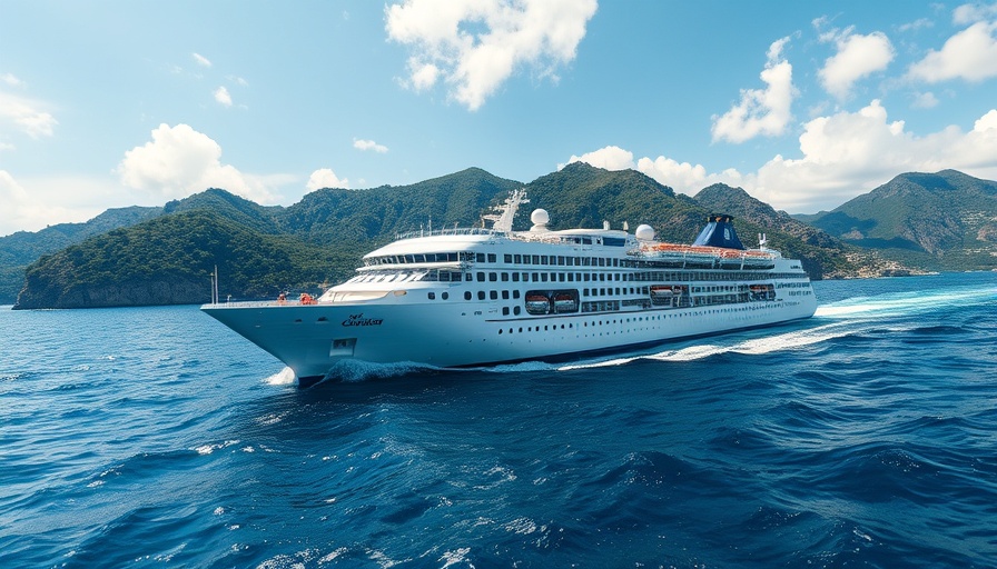Australia cruise industry revival with grand ship on blue waters.