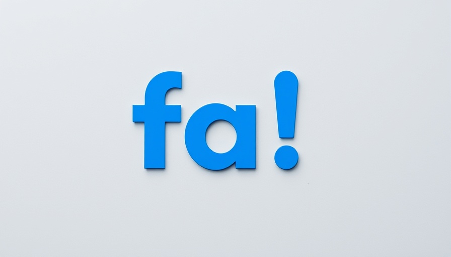 Bold blue 'fa!' on light gray background